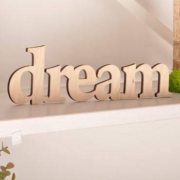 Декоративне слово з фанери W0076