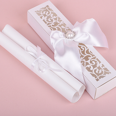 свадебные приглашения в коробочке весільні запрошення в коробці