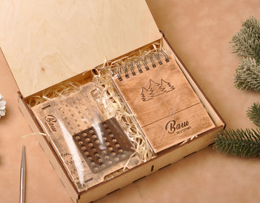 Новорічний подарунковий набір з логотипом компанії 220509_NB