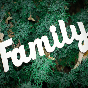 Слово для фотосесії "Family" W0021