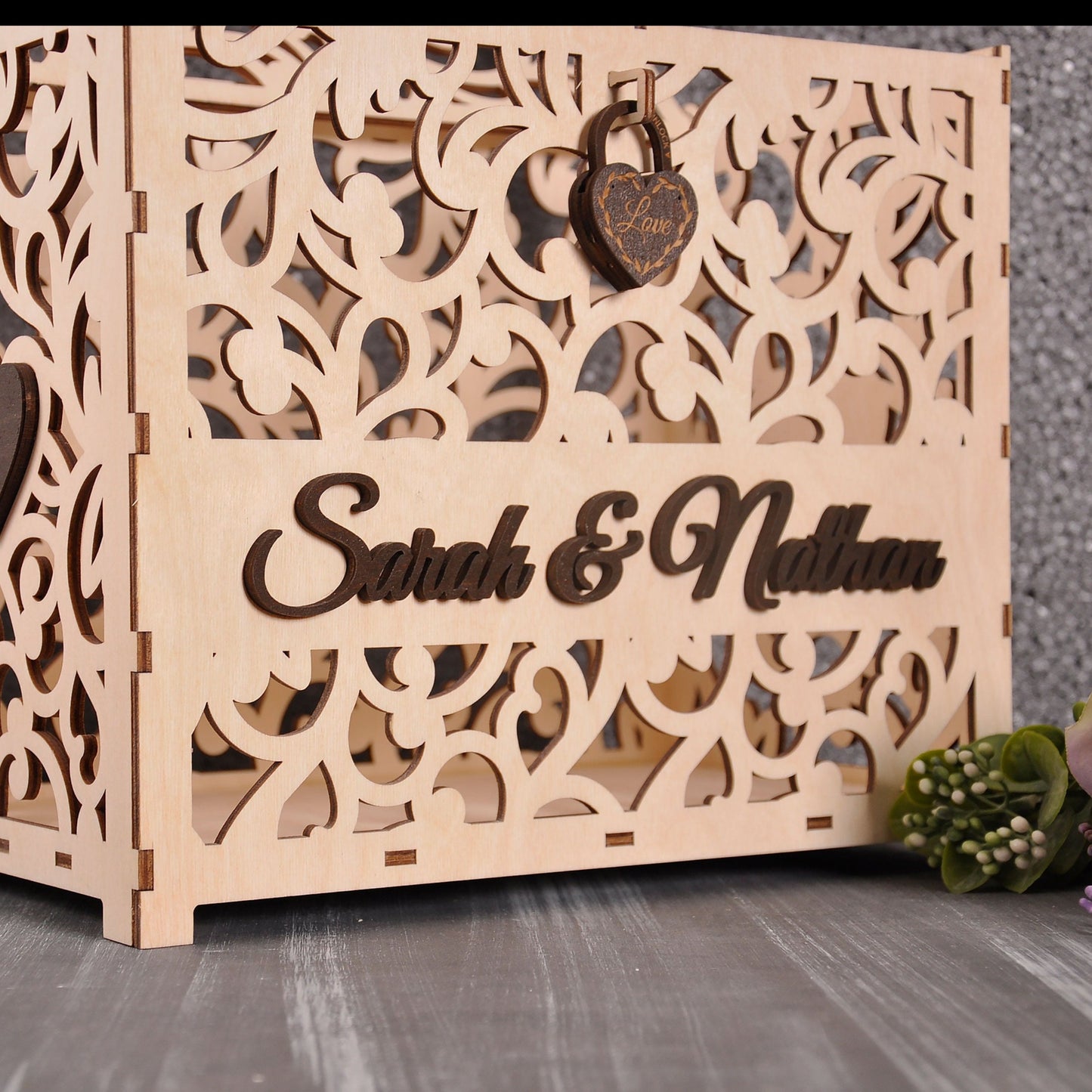 Весільна скринька для грошей mb038