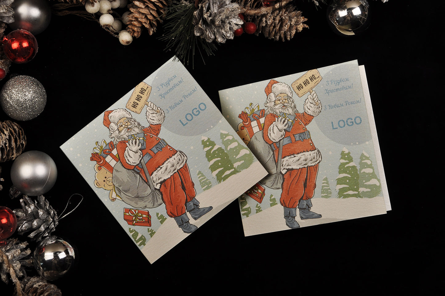 Новорічна листівка NY04349