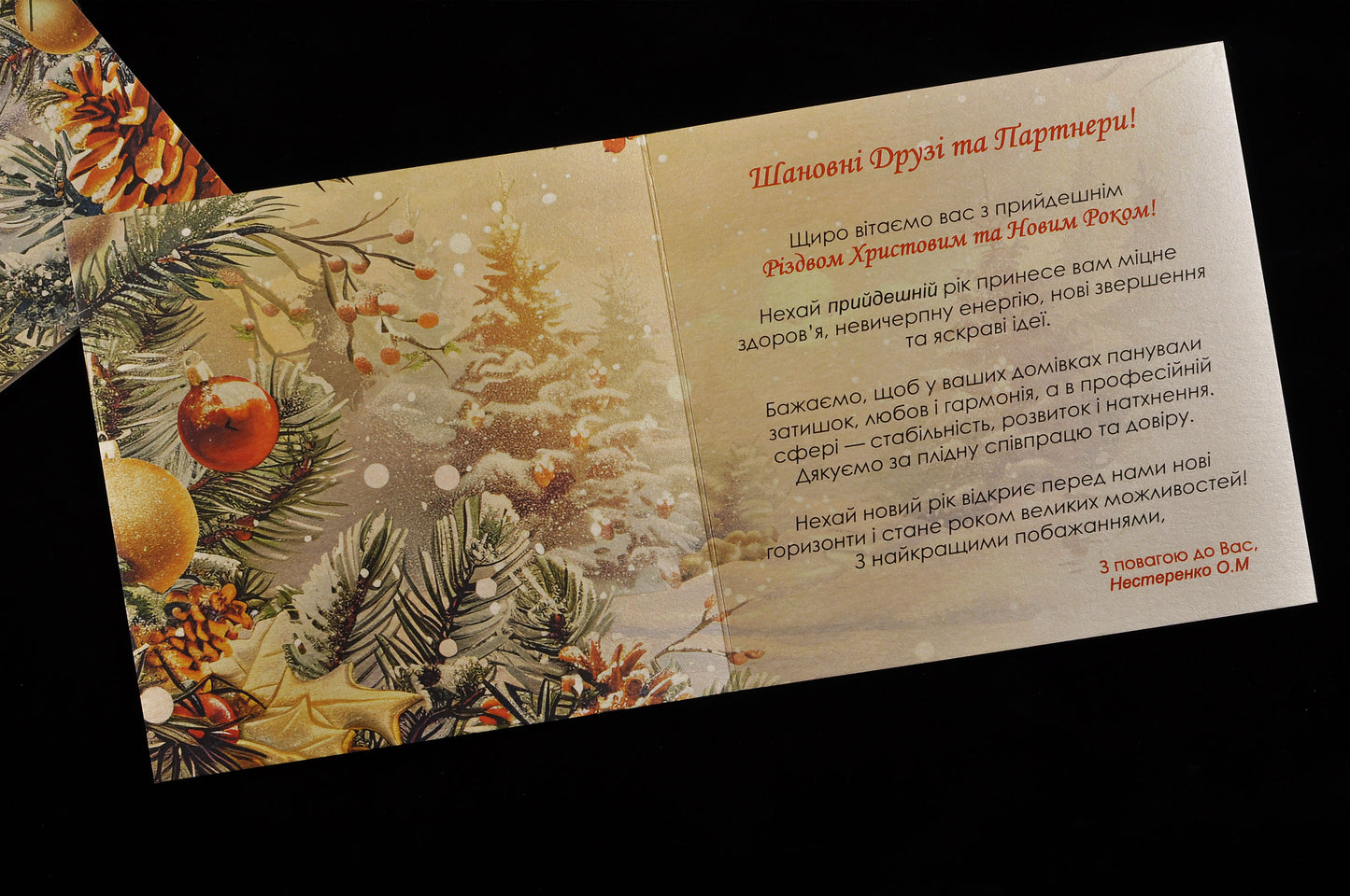 Новорічна листівка NY04356