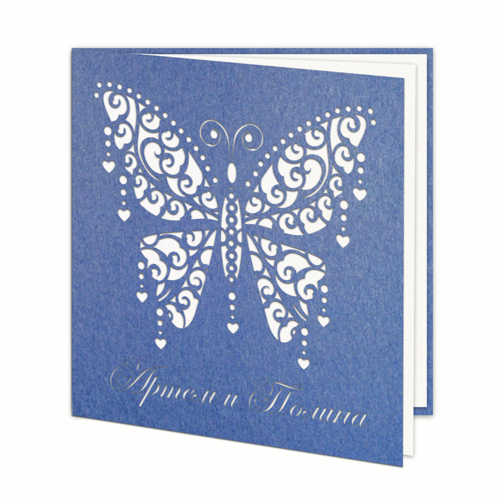  свадебные приглашения с бабочками весільні запрошення з метеликами
